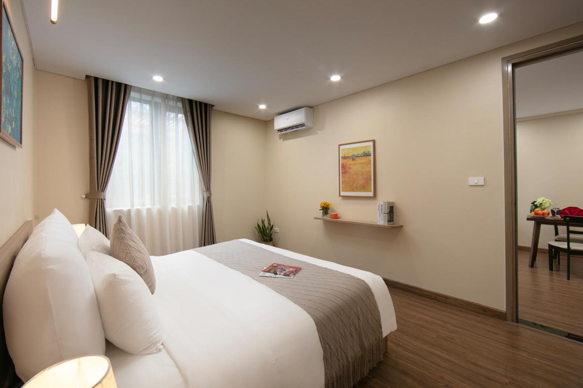 Hb Serviced Apartment - Lac Long Quan Hanoi Exteriör bild