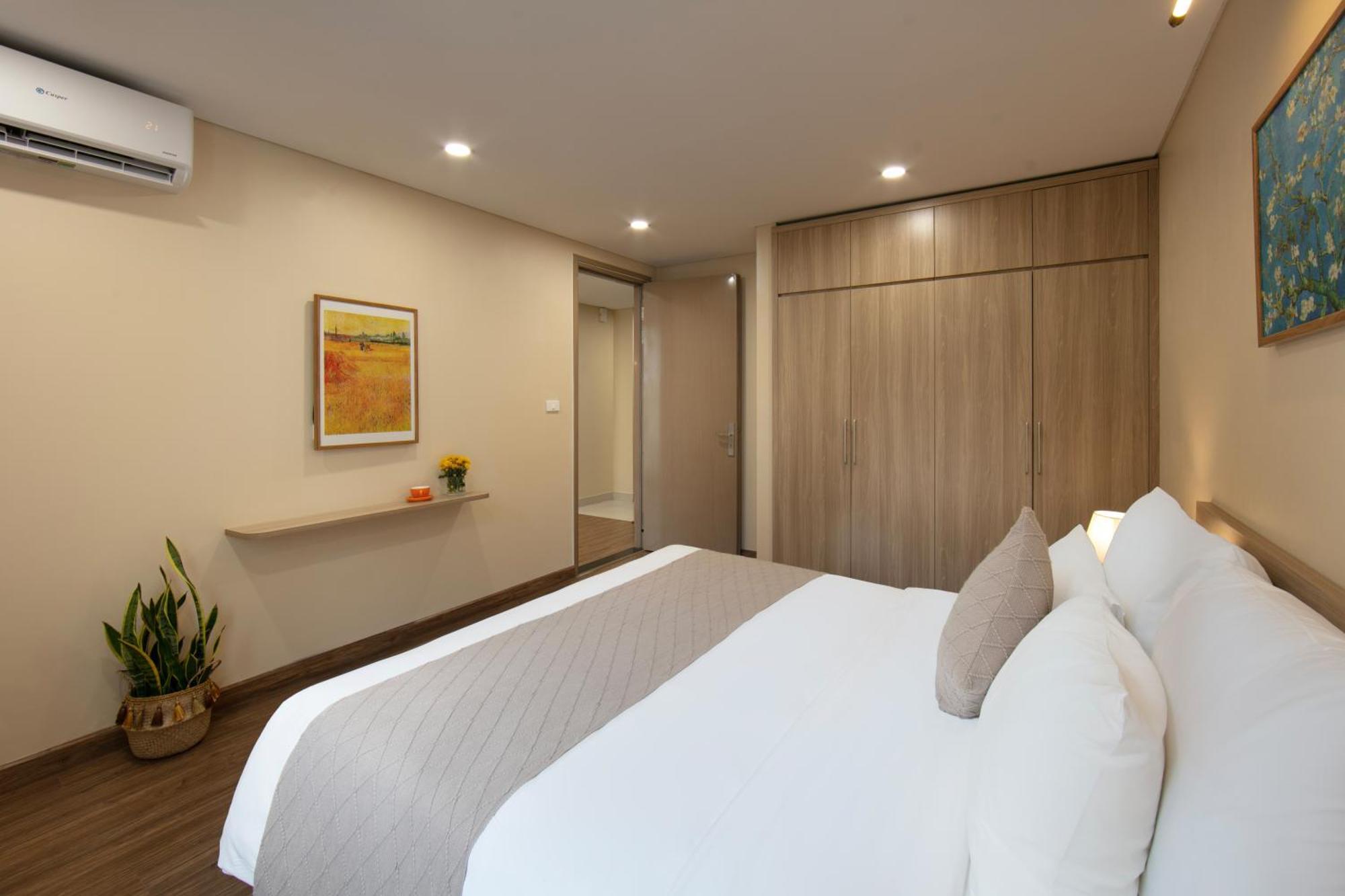 Hb Serviced Apartment - Lac Long Quan Hanoi Exteriör bild