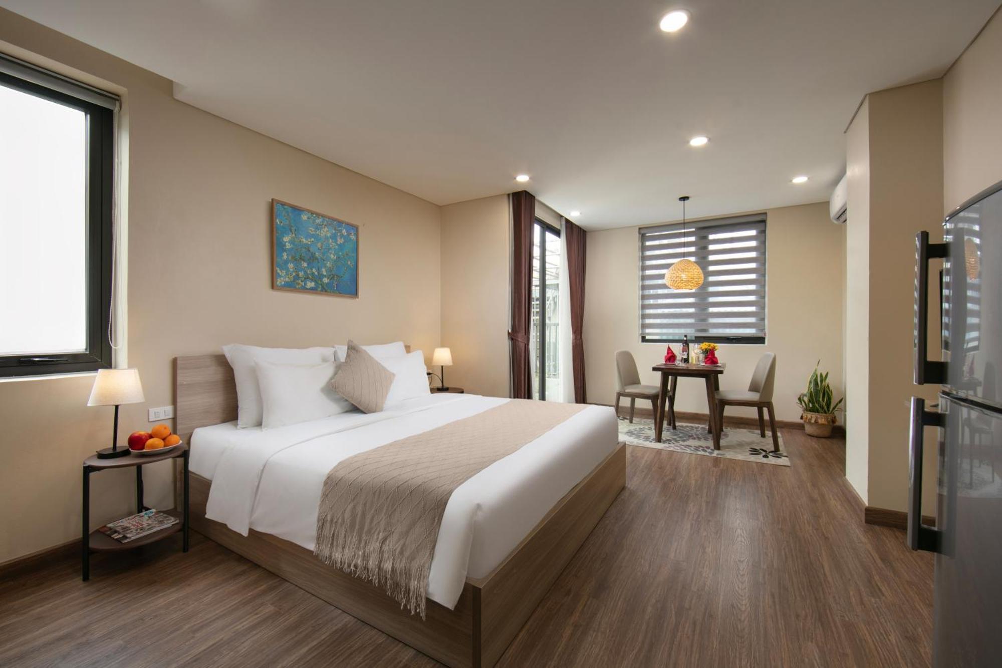 Hb Serviced Apartment - Lac Long Quan Hanoi Exteriör bild